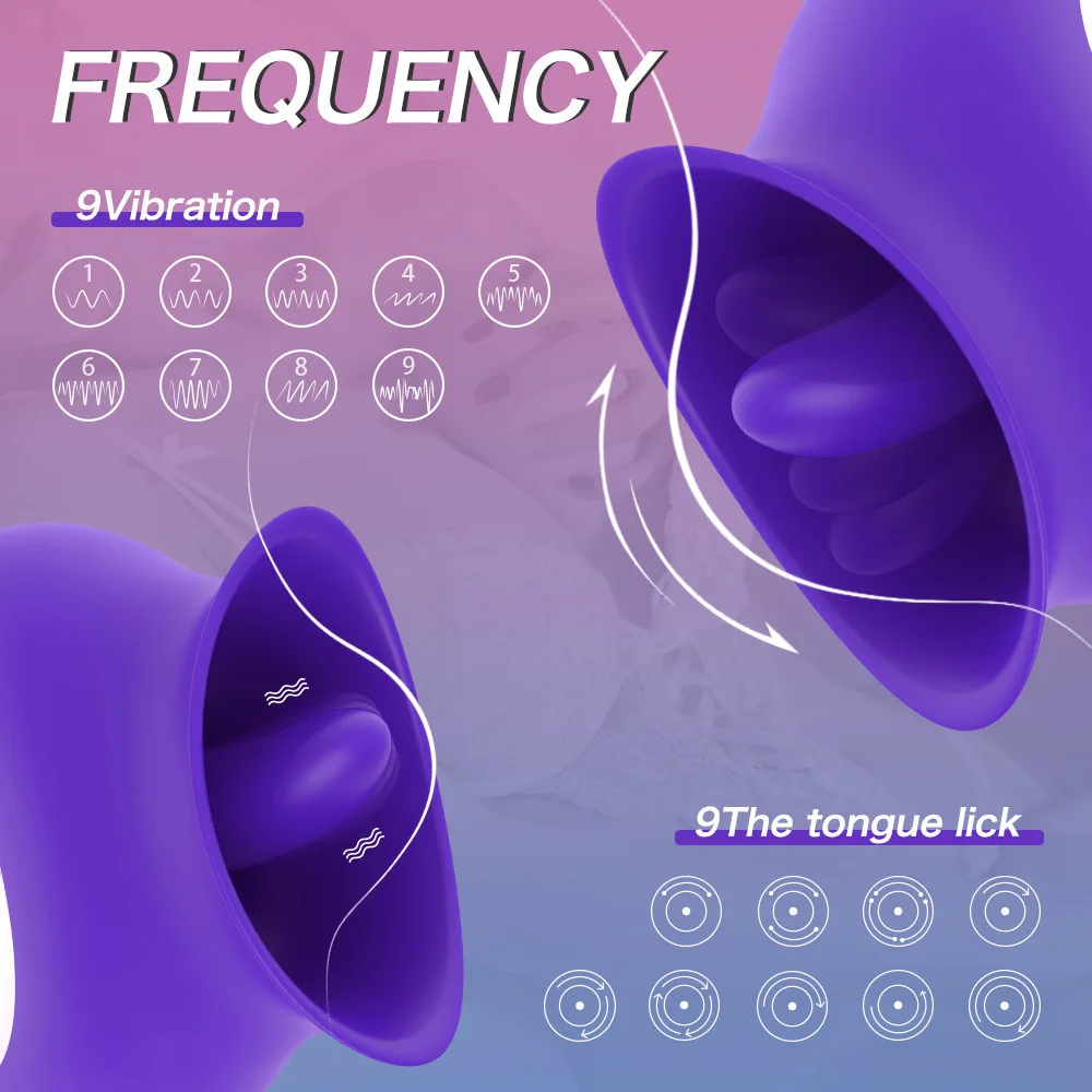 Female Masturbation Simulation Tongue Licking Vibrator Snail Pussy Fits Honey Bean Clitoris view 4