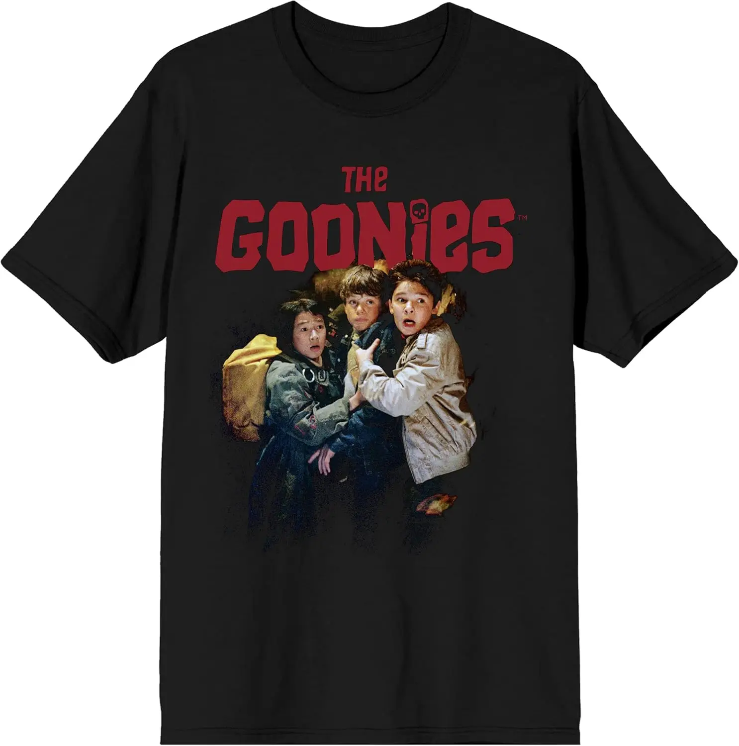 The Goonies Classic Men's Black Crew Neck Tee