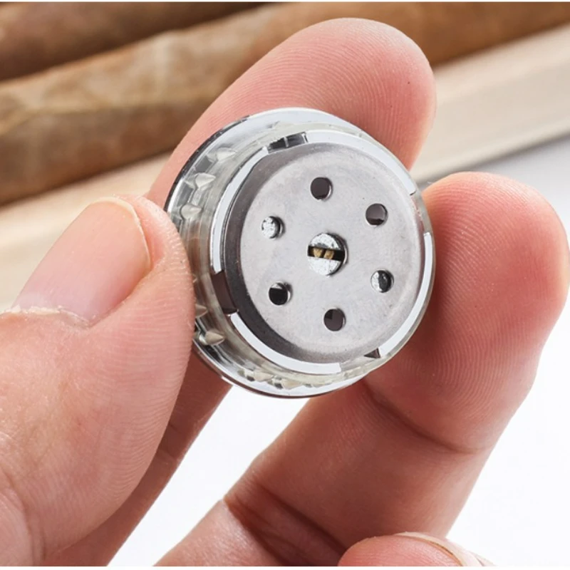 28mm Mini Cigar Box Hygrometer Humidometer Cigar Humidor Humidometer Cigar Case Box Tube Moisture Meter Humidometer Hygrometer view 6