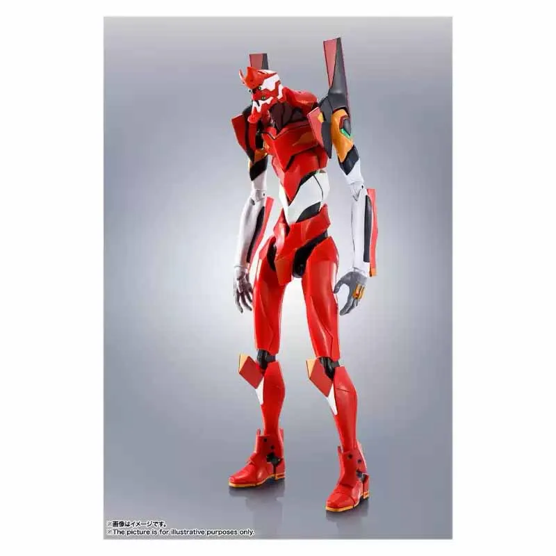 IN STOCK Bandai Original ROBOT NEON GENESIS EVANGELION TEST TYPE-01 MODEL-02 2.Anime Action Figures Toys For Boys /Girls
