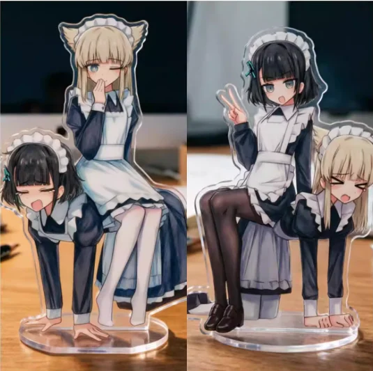 Japanese Anime Arknights Perlica Endmin Acrylic Stand Figure Model Plate Cosplay Collection Desktop Decor Gifts XYZ