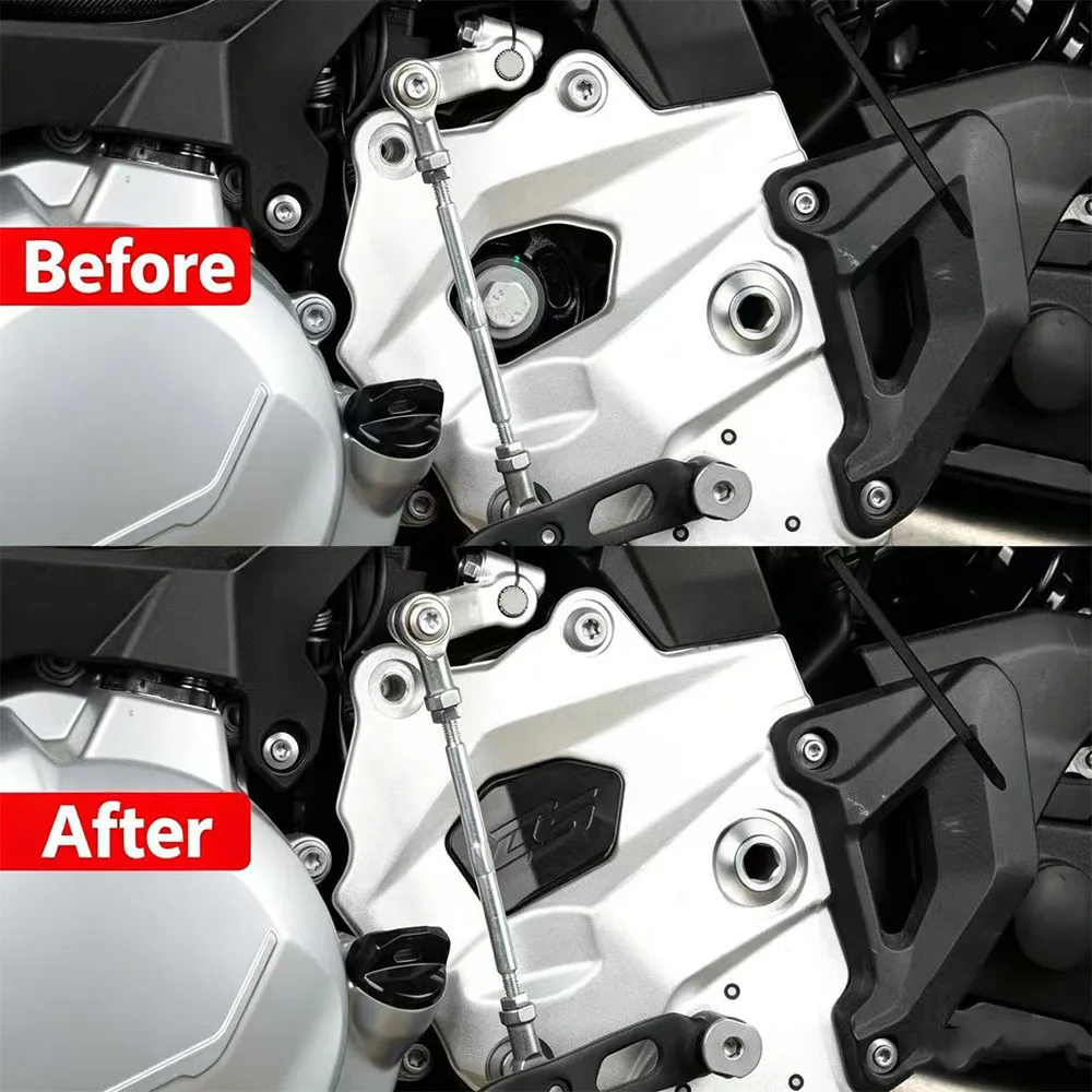For VOGE DS900X DSX900 Modified DSX DS 900 Engine Cylinder Frame Cover Body Decorative Panel Cover Hole Filling Cover Sticker