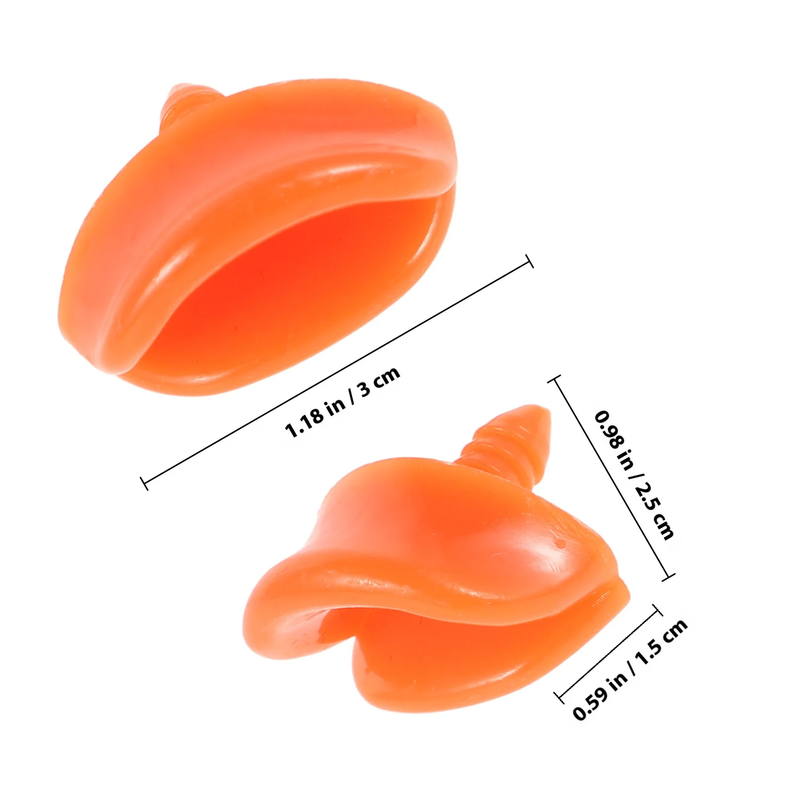 50 قطعة لتقوم بها بنفسك بطة الفم استبدال الراتنج عدة 30 مللي متر دائم اليدوية الحرفية أجزاء الفم ديكور للأطفال مشاريع الفصول الدراسية المدرسية