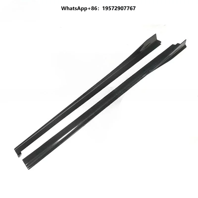High Quality Dry Carbon Fiber Car Exterior Parts Side Skirts for  LP580 2014-2018 Carbon Front Skirts