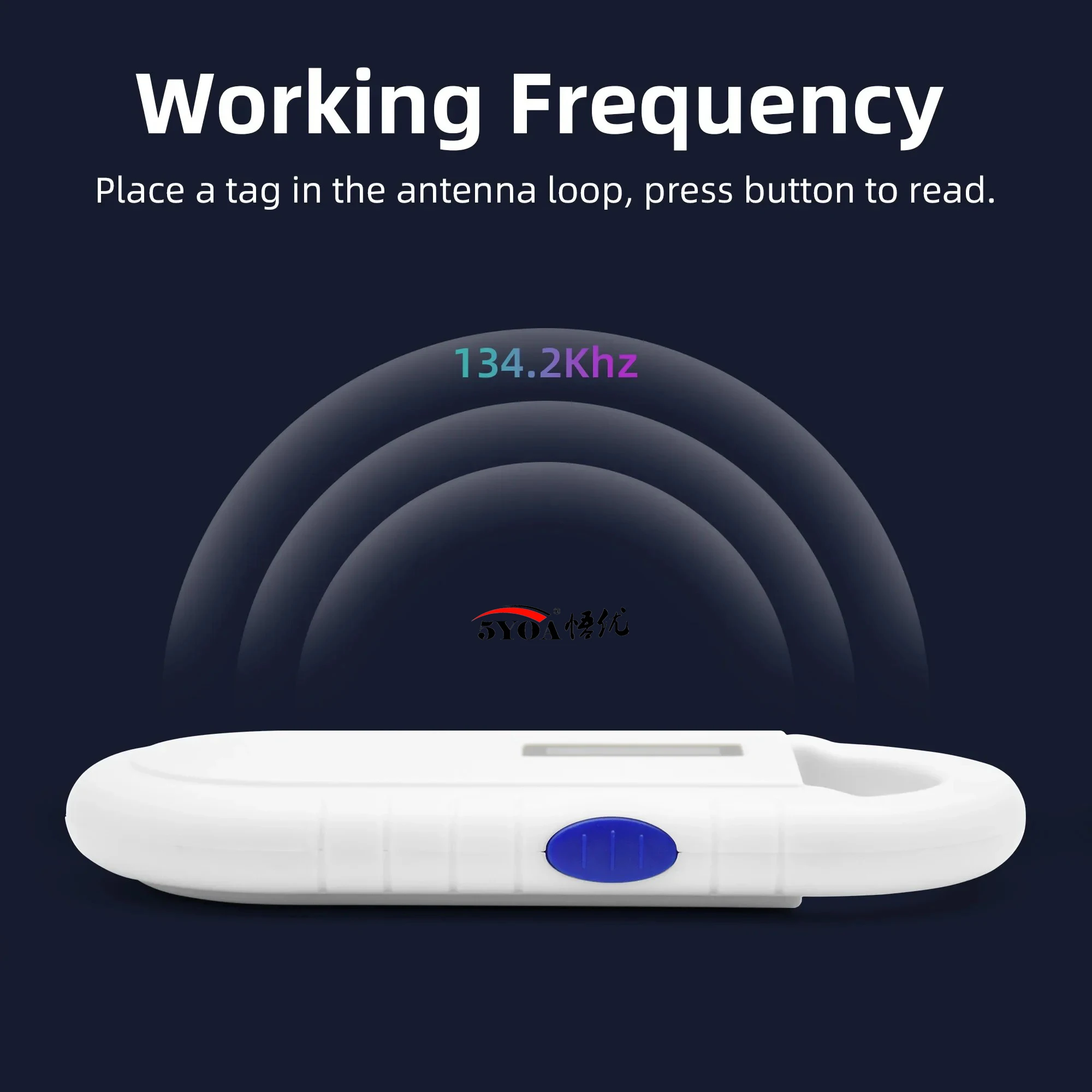 5YOA PT160 Pet Scanner Tier ID Reader OLED Display ISO11784/5 Chip Transponder USB RFID Handheld Microchip Scanner