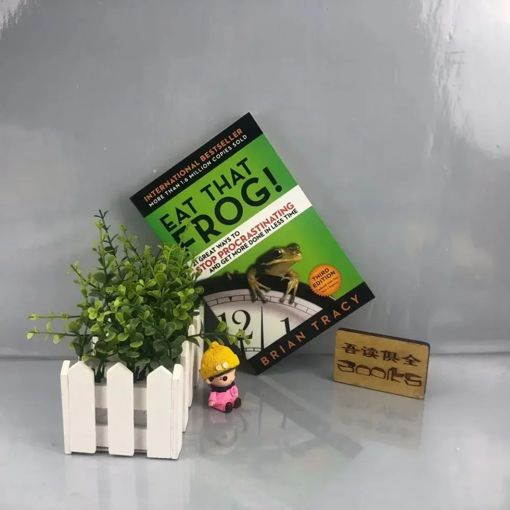 

2025 Eat That Frog 21 Great Ways to Stop Procrastinating and Get More Done in Less Time Classic Success Inspirational Books