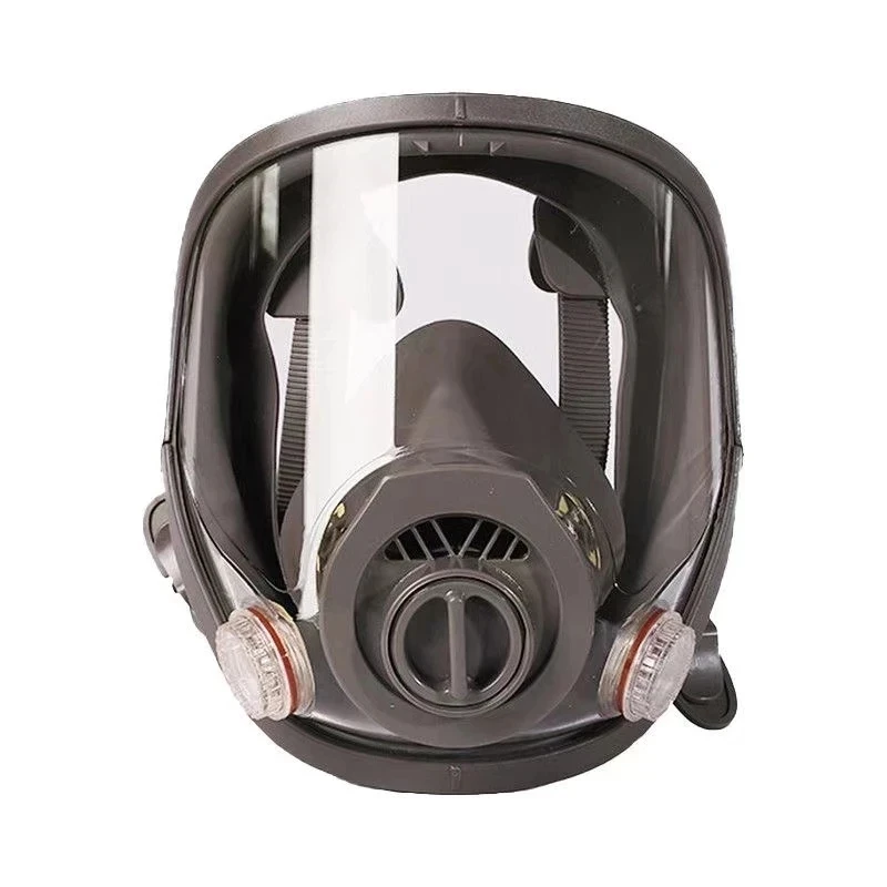 Full face mask gas mask 6800 with 0.5m hose fireproof activated carbon filter element organic gas chemical pesticide resin