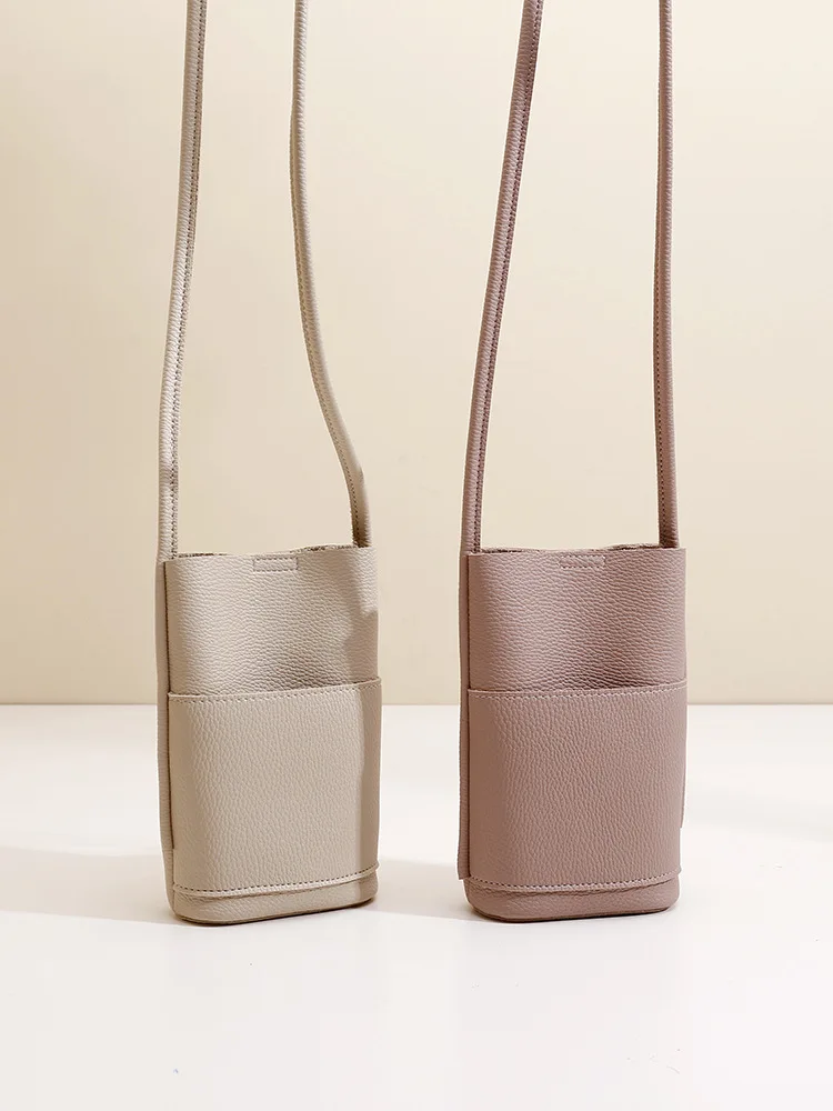 

Advanced PU Mobile Phone Bag Women's Crossbody New Fashionable Versatile Mini Waist Bag Walking and Shopping Girl Gift