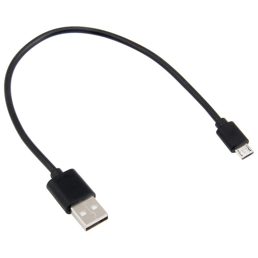 25cm USB Type C Short Cable Fast Charging Micro 5Pin Sync Data Wire Cord Charger for iPhone Samsung S9 Huawei P40 Mobile Phone