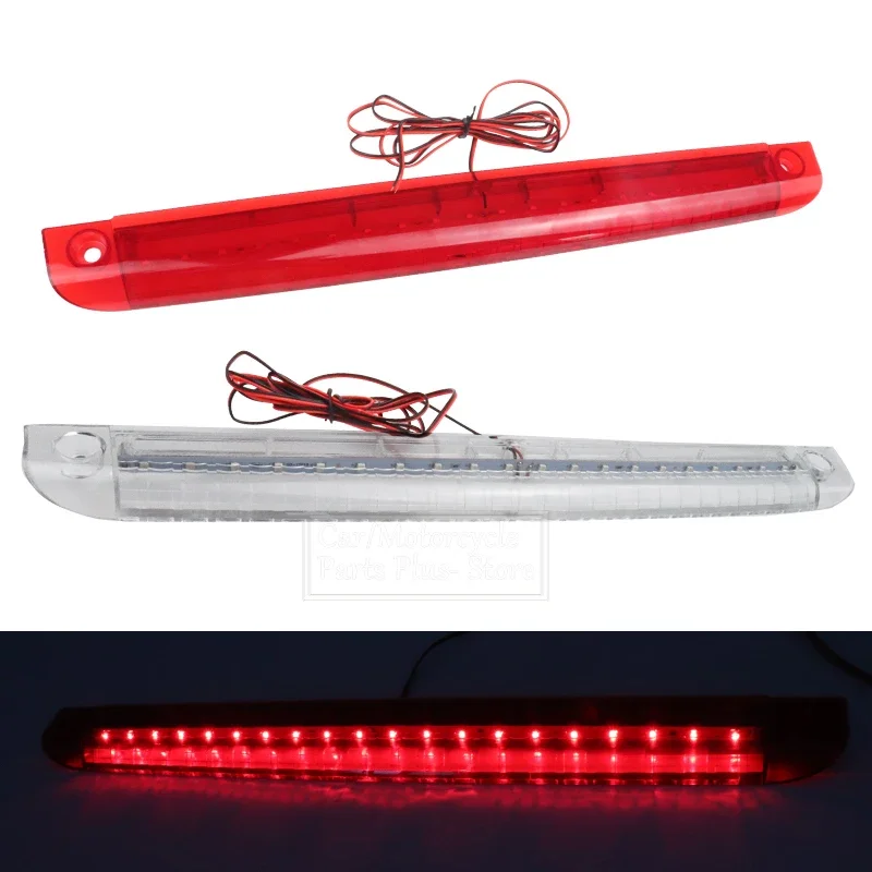 Universal Car LED High Mount Level Third 3RD Brake Stop Rear Tail Light Red 12V LED Car Motorcycles Replacement Accessories