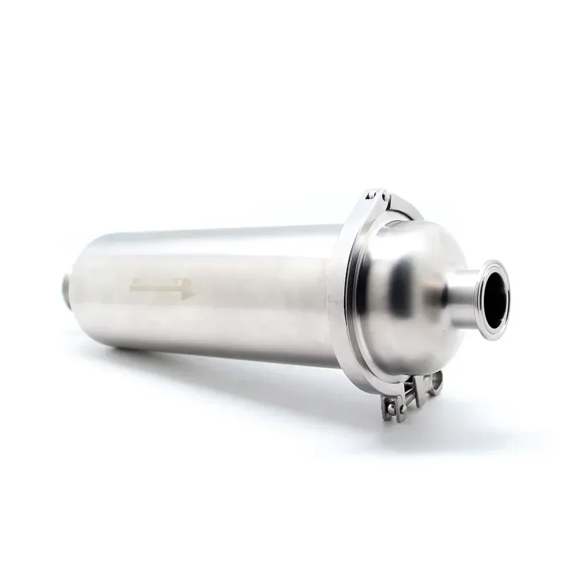 SS304 SS316L Sanitary Inline Strainer 100mesh In-Line Wine Wort Ferrule Filter Tri Clamp Valves Manual for Water Pipe Filters