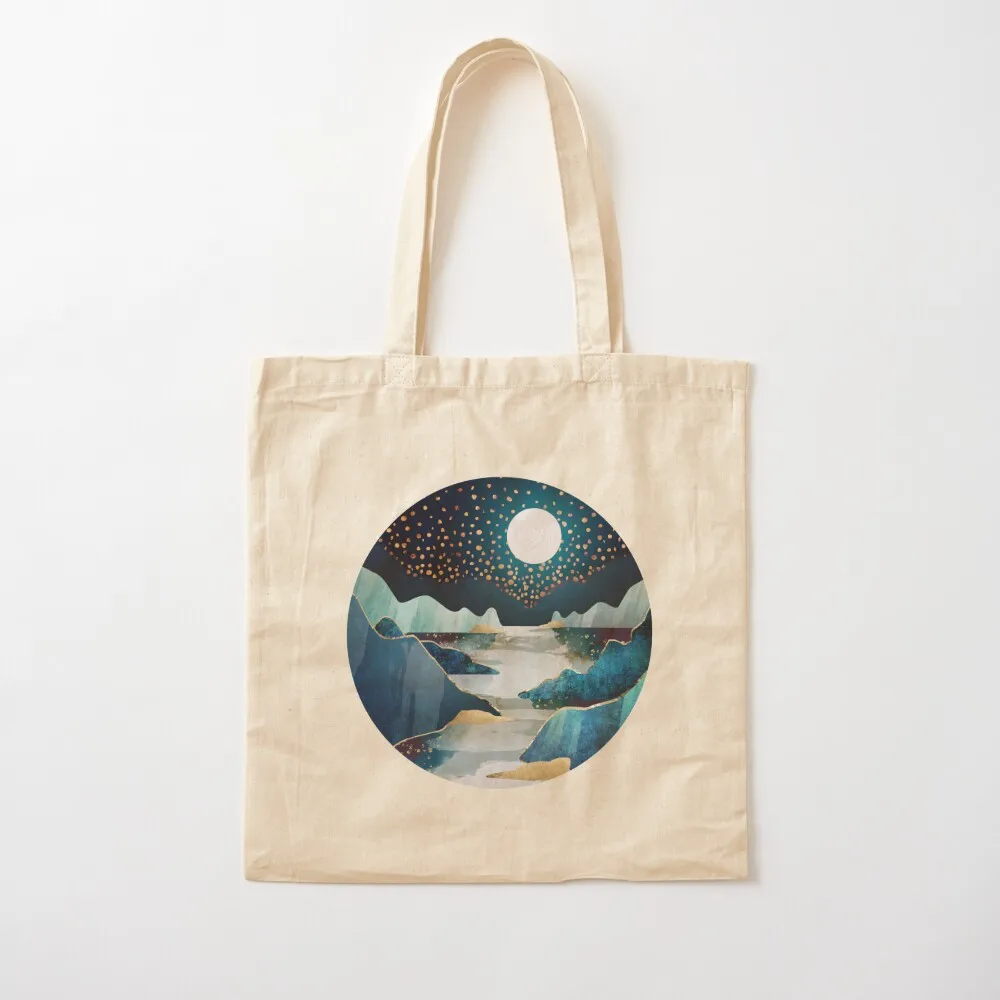 

Moon Glow Tote Bag shopping trolley bag personalized tote Big bag Women's shopper Canvas Tote