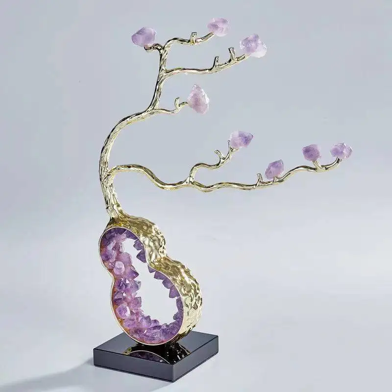 

Crystal gourd ornament living room entrance wine cabinet TV cabinet light luxury high-end creative decoration