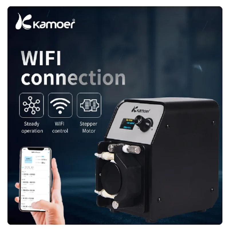 

Kamoer FX-STP2 WIFI PerIstaltic Continuous Duty Dosing pump Reef Aquarium Calcium Reactor Circulation Pump Self-Priming Pumps