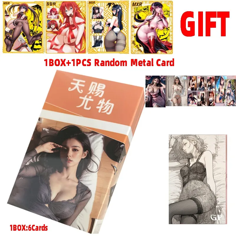 

2024 Goddess Story Cards Heaven beauties Series Sexy Girl Booster Box Tcg Swimsuit Bikini Feast Booster Box Toys Hobbies Gift