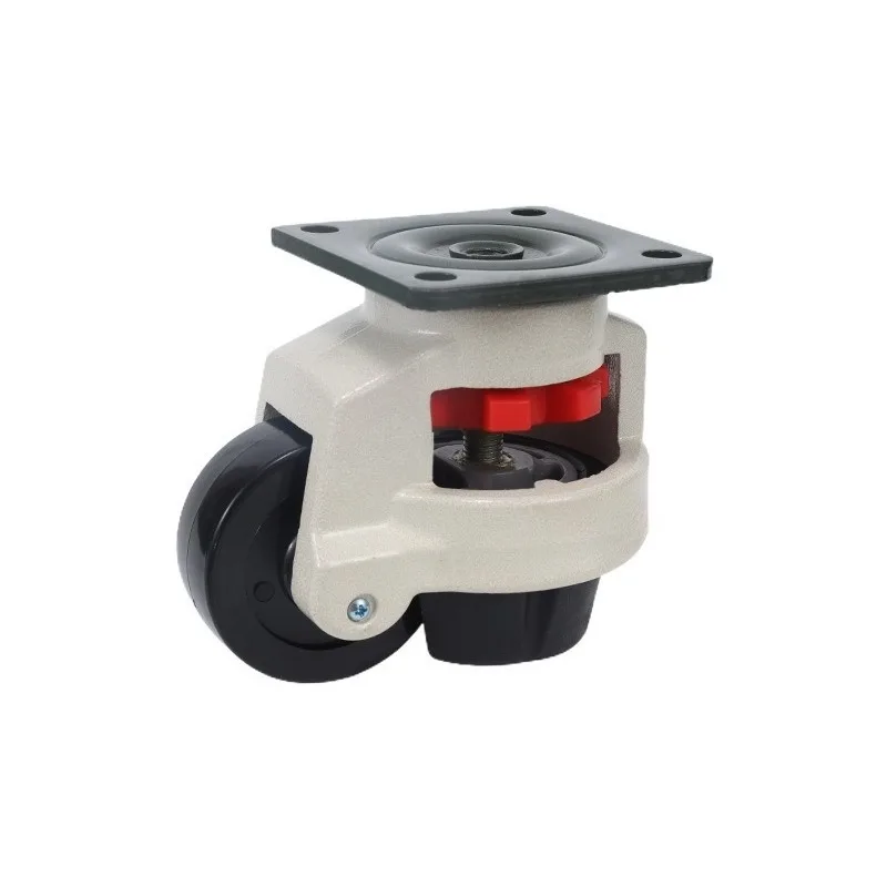 Universal wheels, set square plate horizontal adjustment wheels, 40F60F80F100S, support feet, equipment heavy-duty casters