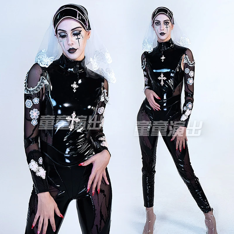Black Gogo Suit Hal…