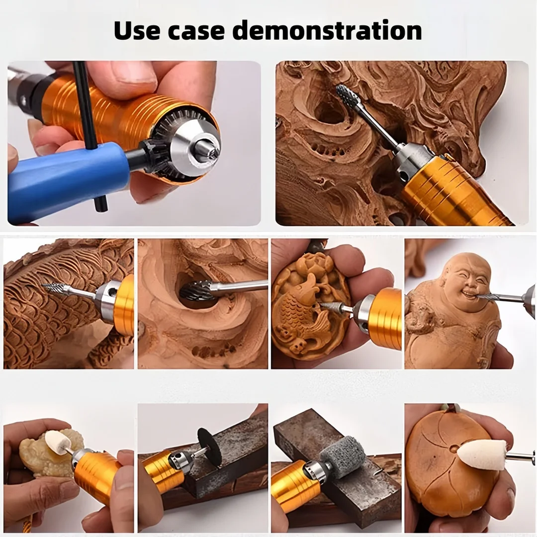 Electric Suspension Grinder Jade Stone Carver Electric Grinding Machine Metal Polishing Tools for Wood Root Carving Jadeite