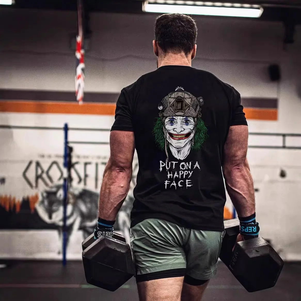 Hardman Club Sommer Neues Produkt Taktische Edition Clown Rundhals-Kurzarm-T-Shirt