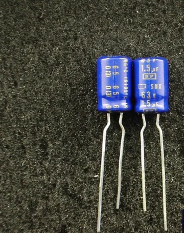 

30pcs/lot Original Nippon 1.5UF 63V SNX 8X13mm non-polar audio aluminum electrolytic capacitor free shipping