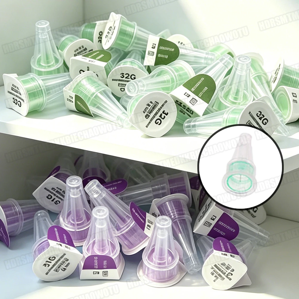 Sterile Disposable Insulin Pen Cartridges 3ml Empty Cassette Bottle Pen Tip for Injection Pen Sleeve Medical Aesthetics Beauty