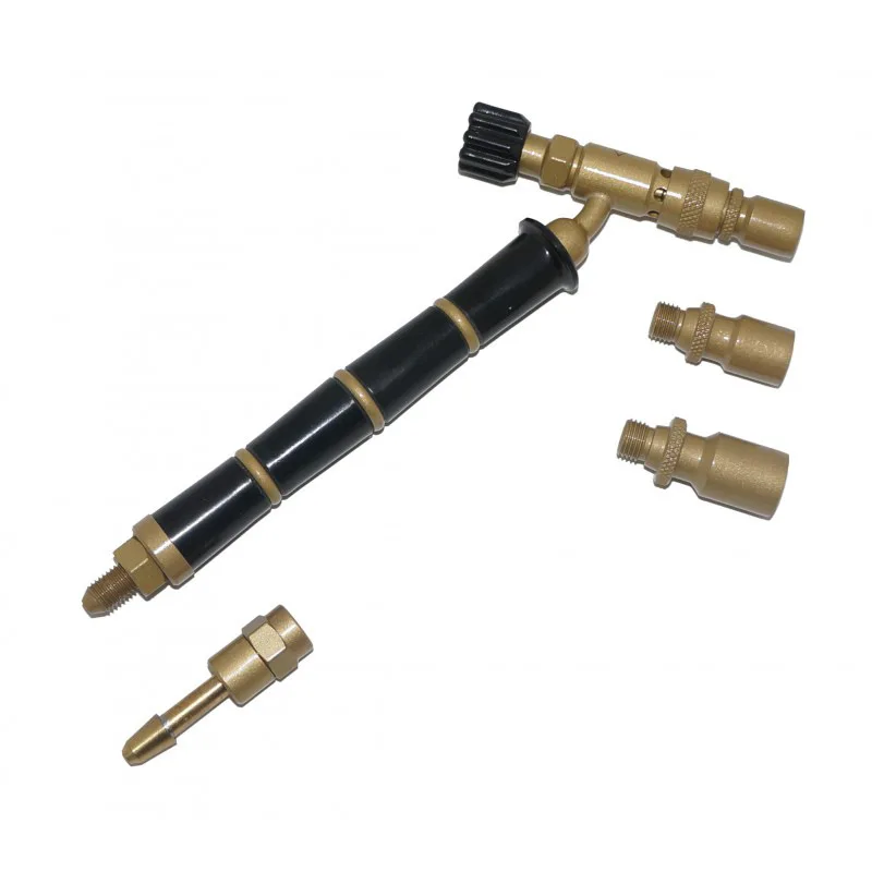 ORCA M75 CTG Jewelry Torch Kit Brazillian-Made 1300°C Max Temp 3 Interchangeable Nozzles for Gold/Silver Soldering & Melting