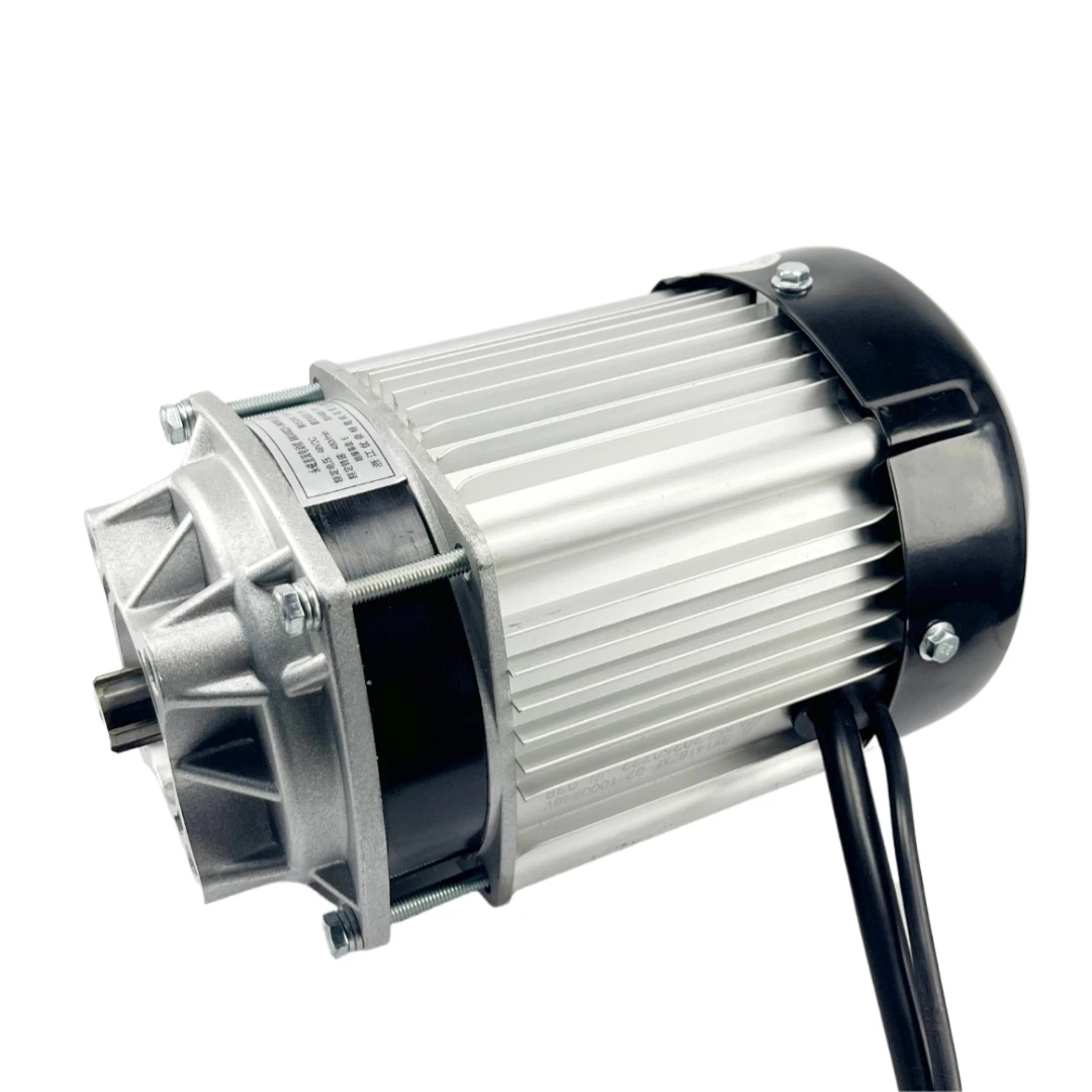 1000w DC 48V Brushless Gear Motor, 6T Spline Shaft Direct Current Permanent Magnet Brushless Motor BLDC. BM1418ZXF-02
