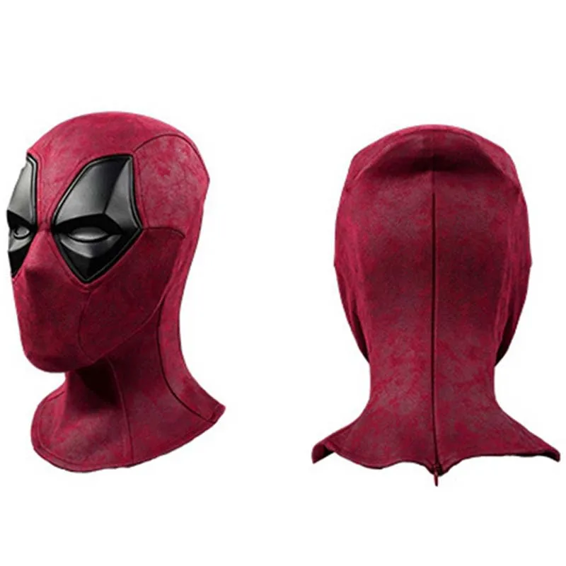 Deadpool Adult Wearable Cos Mask Detachable Eyes Wade Wilson Cosplay Costume Halloween Comic-Con Party Masquerade Carnival Props