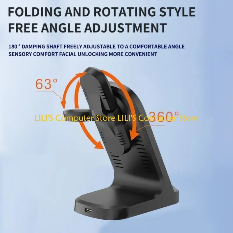 A52B Laadstation Multifunctionele oplaadbasis Roterend oplaaddok