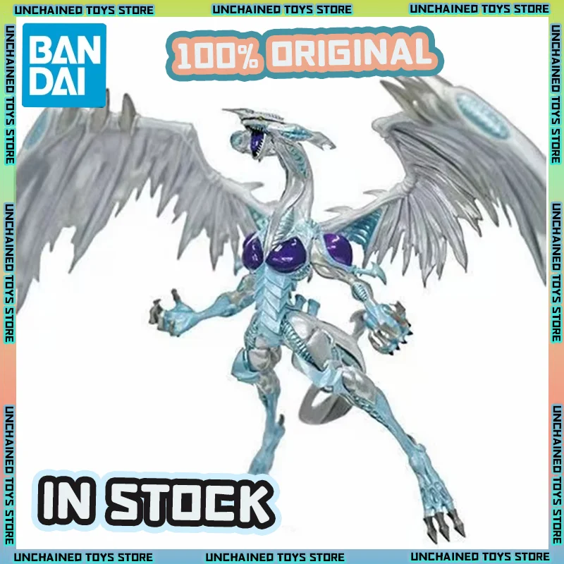 بانداي الأصلي كونامي وحوش ستاردست دراجون يو غي أوه! أنيمي الشكل عمل تمثال اللعب البلاستيكية نموذج جمع ألعاب الدمى الهدايا #1