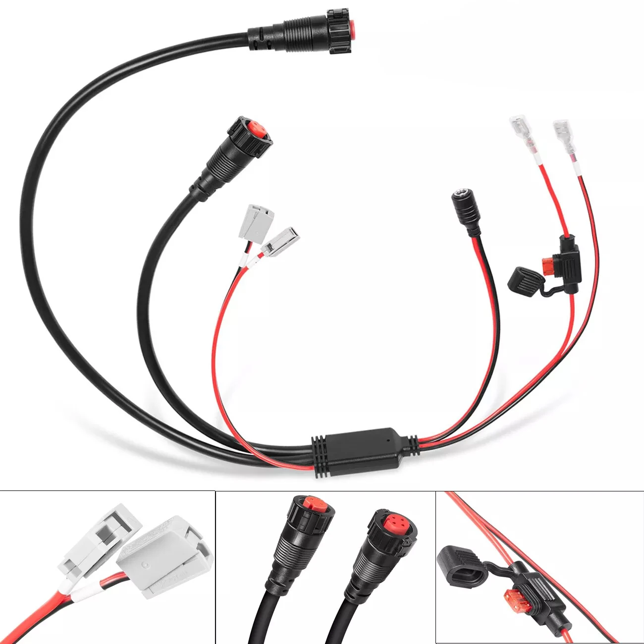 Garmin 010-12676-40 All-in-One Power Cable for Used with Summit Ice Fishing Shuttle for Panoptix LiveScope System Panoptix PS22