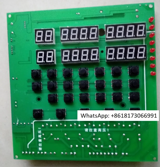 Máquina de alisamento de barra de aço, placa de circuito universal de computador, controle de máquina de alisamento hidráulico gude