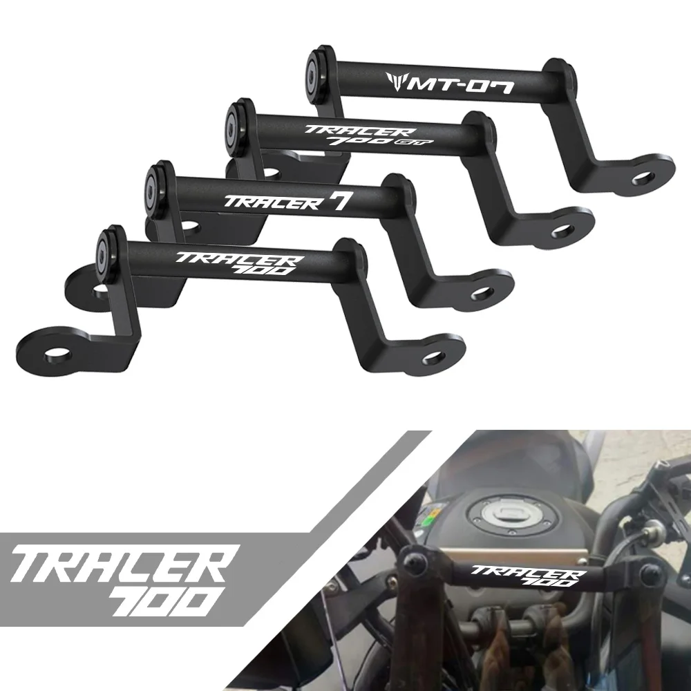 For YAMAHA Tracer 700/7/GT 2021-2024 Motorcycle Accessories GPS Navigation Plate Bracket Windshield Stand Phone Holder Tracer700