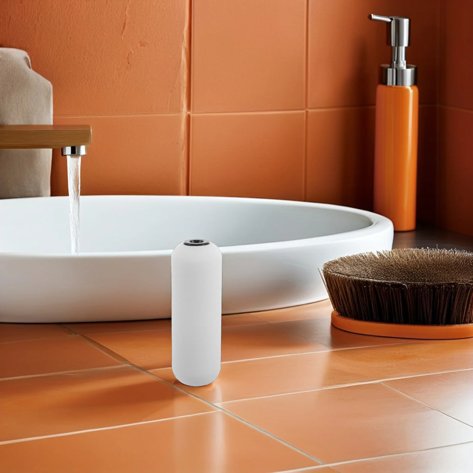 

8pcs Back Moisturizer Roller Replacement Sponge Body Lotion Applicator Refill For Hard-To-Reach Areas Ergonomic Skin Care Tool