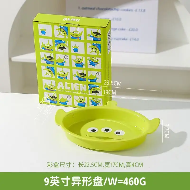 Disney Alien cartoon simpatico anime stoviglie creative personalizzate colori freschi per la cucina di casa ciotole in ceramica piatti tazze regalo