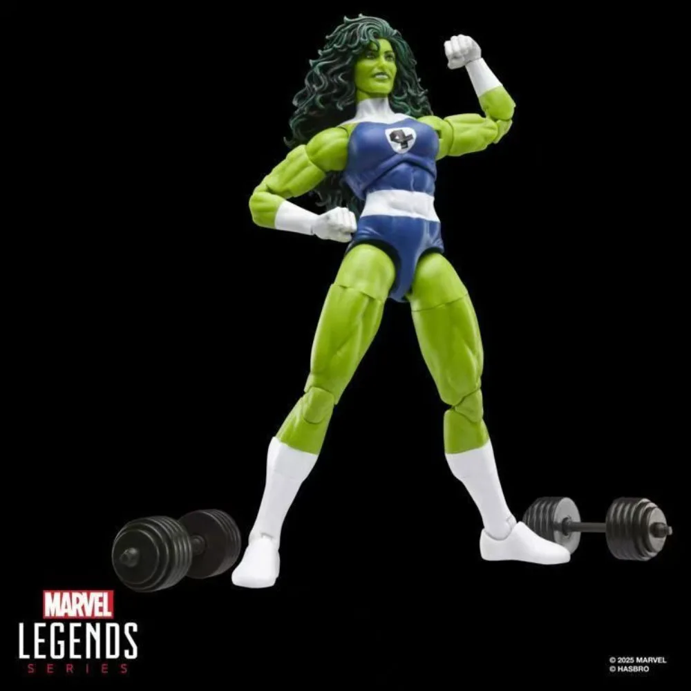 

Hasbro Marvel Legends Series Fantastic Four комиксы She-Hulk 15 см аниме фигурки модель игрушки коллекция детские подарки на складе