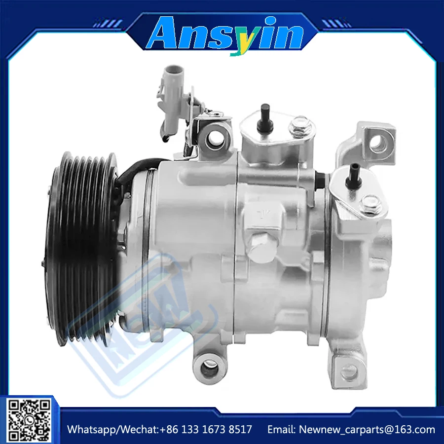 

CAR AIR CONDITIONING AC COMPRESSOR For TOYOTA YARIS VIOS LIMO 2016 2017 2018 2019 2020 2021 88320-0D140 883200D140 88320 0D140