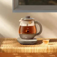 220V  Bear Glass Electric Kettle Household Tea Maker Tea Steamer Electric Tea Stove for Office Small Portable 전기 티포트
