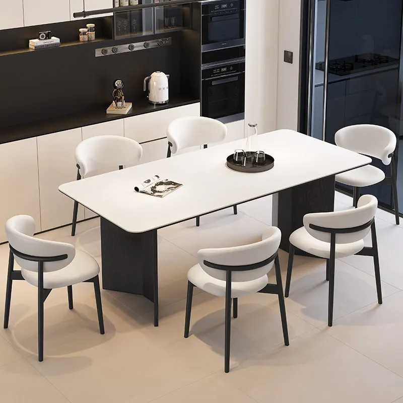

For Living Room Kitchen Dining Table Modern Luxury Conference Restaurant Dining Table Space Saving Designer Office Furniture