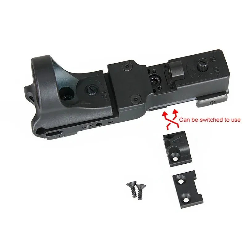 Hunting Scope Railway Aluminum Red Dot Scope with Click Switch 21.2MM Rail for Airsoft