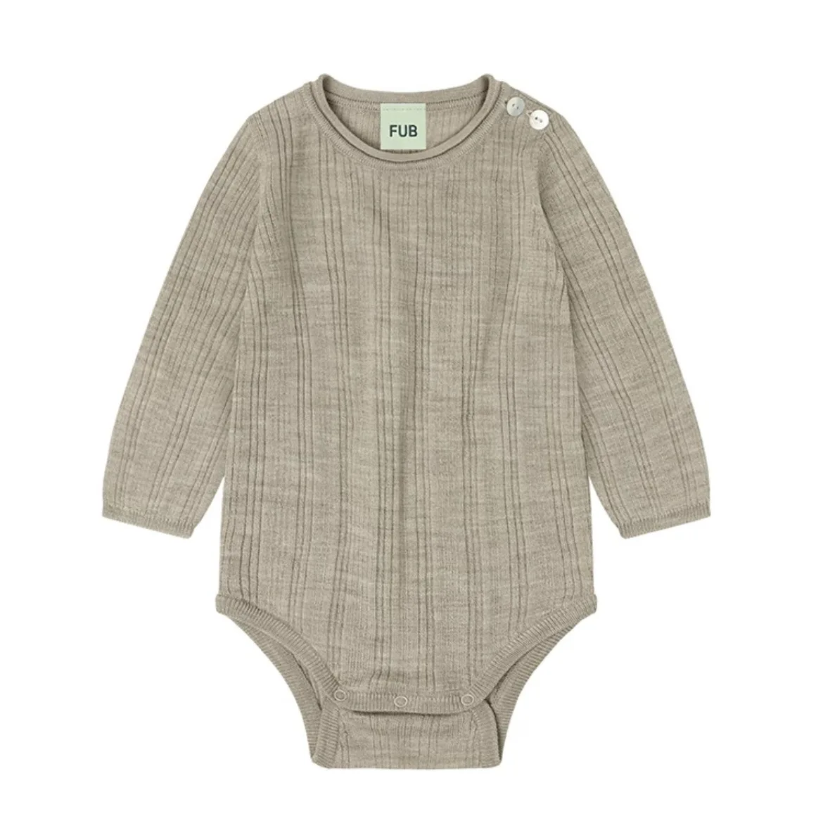 סרבל תינוקות פסים סרוג לחורף 2025