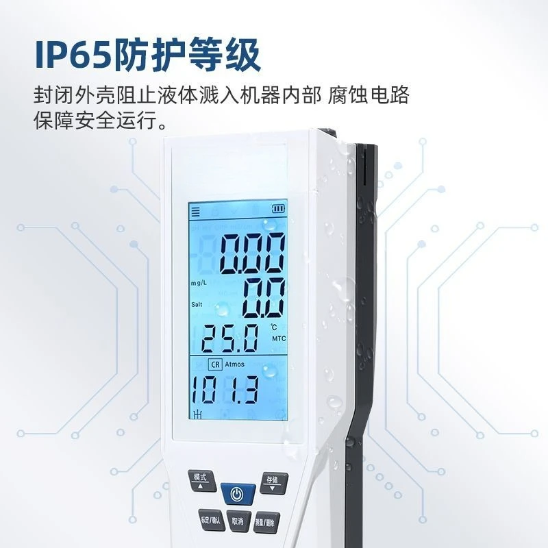 Misuratore di ossigeno disciolto portatile DO30-1 Misuratore di ossigeno disciolto con rilevamento del contenuto di ossigeno di qualità dell'acqua