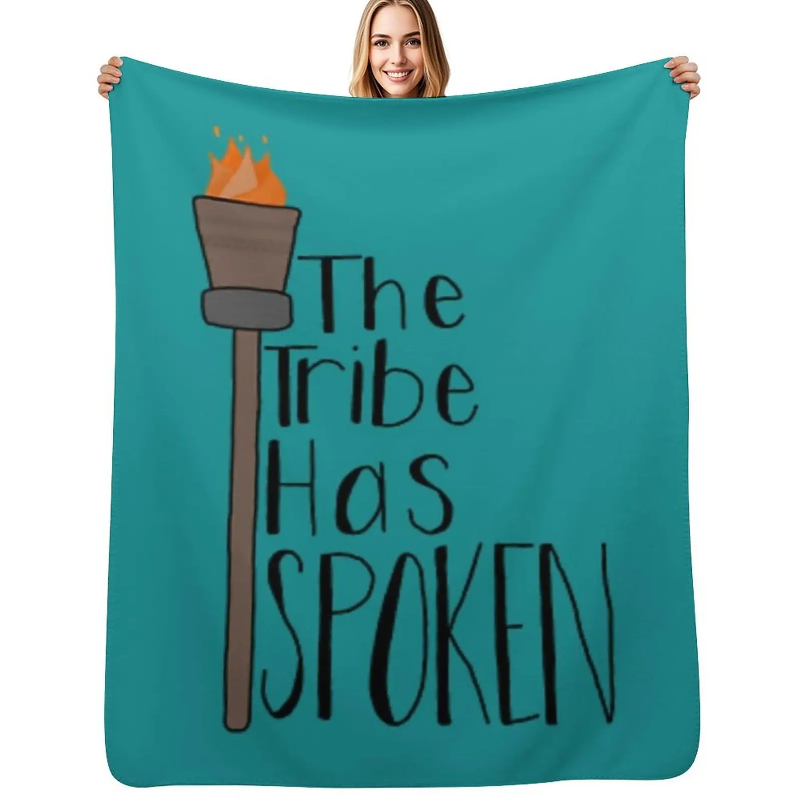 

Survivor The Tribe Has Spoken \t \t Throw Blanket Soft Cozy Blanket for Pet Kids Adults