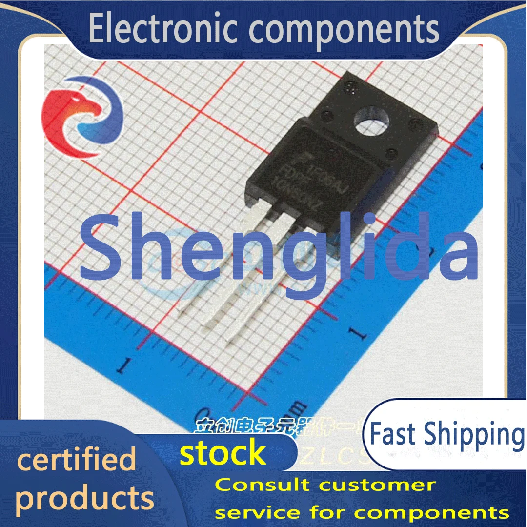 

FDPF10N60NZ packaged TO-220F-3 field-effect transistor (MOSFET) brand new off the shelf 1PCS