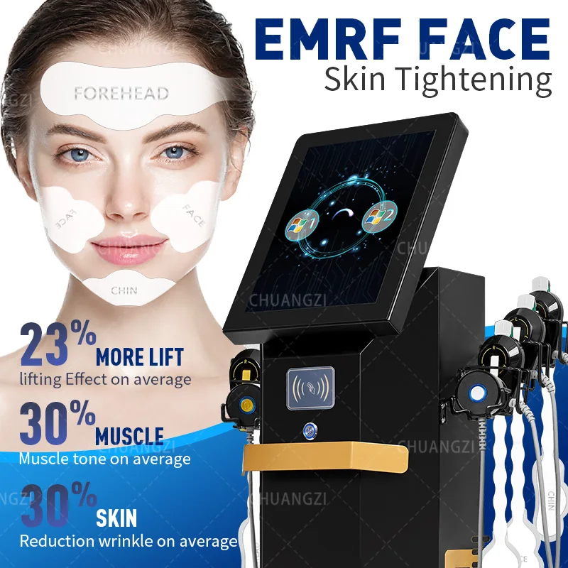 Professional Facial Electro stimulation Face Lifting Machine PEFACE Sculpt Face Pads Massager Device