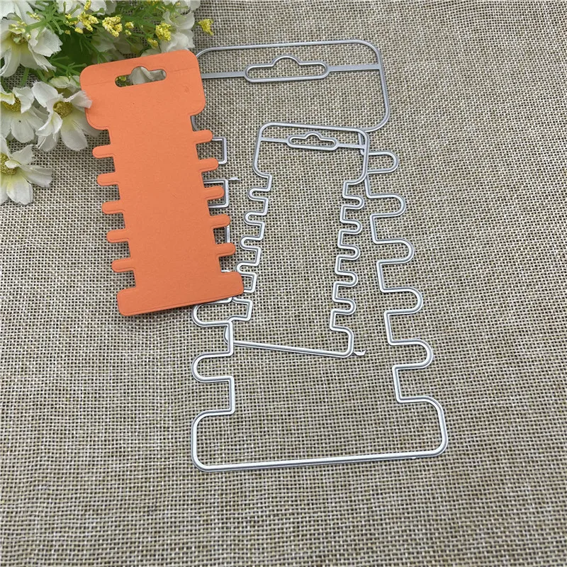 Card head background craft Frame card dies metal die decoration for scrapbook punching card cutting DIY process edge cutting