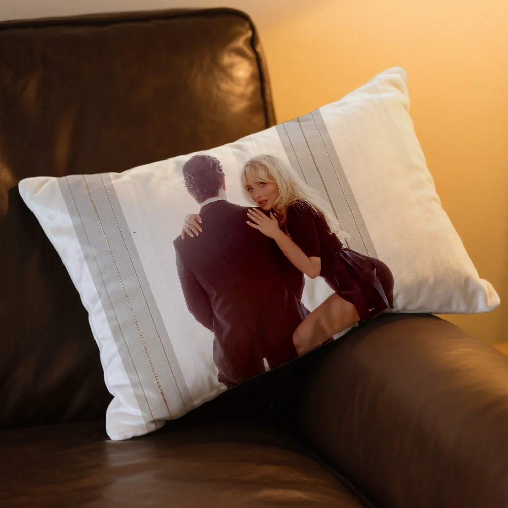 Sabrina Carpenter Man's Best Friend Rechteckige Kissenhülle mit Aufdruck, für Bett, Sofa, Zimmer, Heimdekoration, Kissenbezug – Detail 8