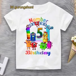 Baby T-Shirt für Mädchen Tops Grafik T-Shirt 3 4 5 6 7 Jahre Geburtstag Kinder T-Shirts Kinder Kleidung Mädchen 8 bis 12 Jungen Kleidung