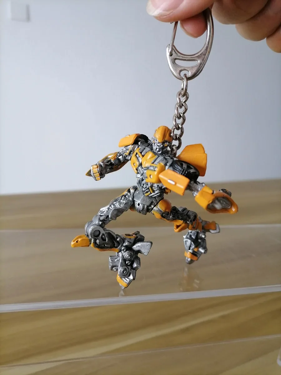 Hasbro Transformers Action Figure Joints Movable Collectible PVC Pendants Optimus Prime Bumblebee Rollbar Toy for Boys Gifts