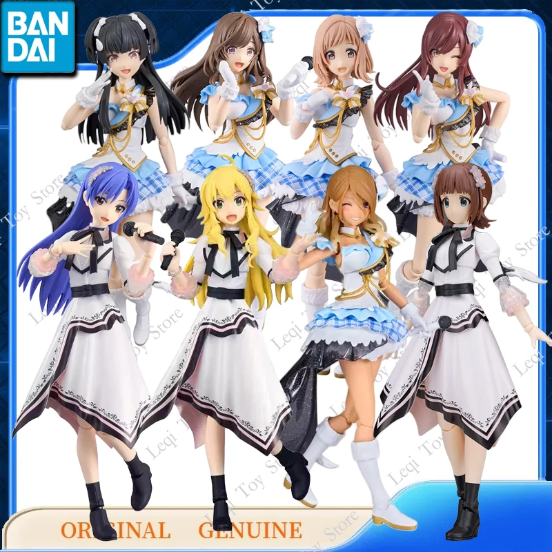 

Bandai натуральная 30 мс CHIHAYA HARUKA MEI IZUMI MIKI HOSHII HAIR STYLE FACE PARTS экшн-фигурки аниме игрушка в сборе модель украшения